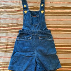Denim overalls